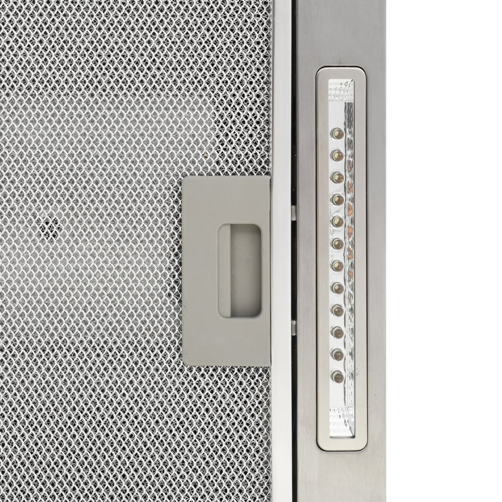 Cappa A Isola Con Display Lcd E Sensore Touch 756 M³/H Led Marrone