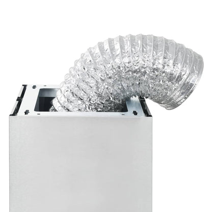Cappa A Isola Con Display Lcd E Sensore Touch 756 M³/H Led Marrone