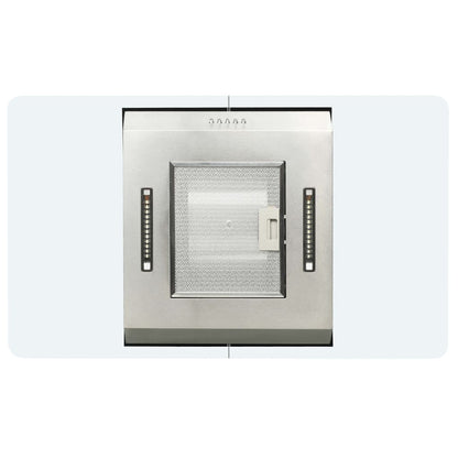 Cappa A Isola 90 Cm Acciaio Inossidabile 756 M³/H Led