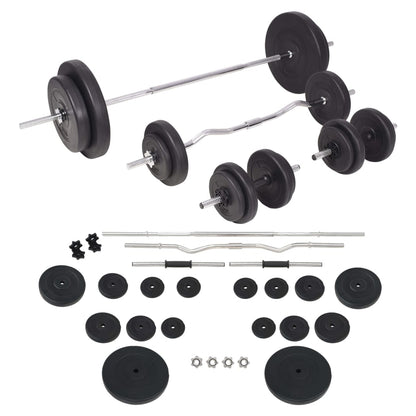 Set Bilanciere E Manubri Da