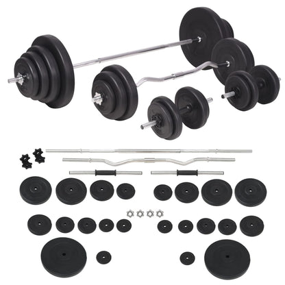 Set Bilanciere E Manubri Da