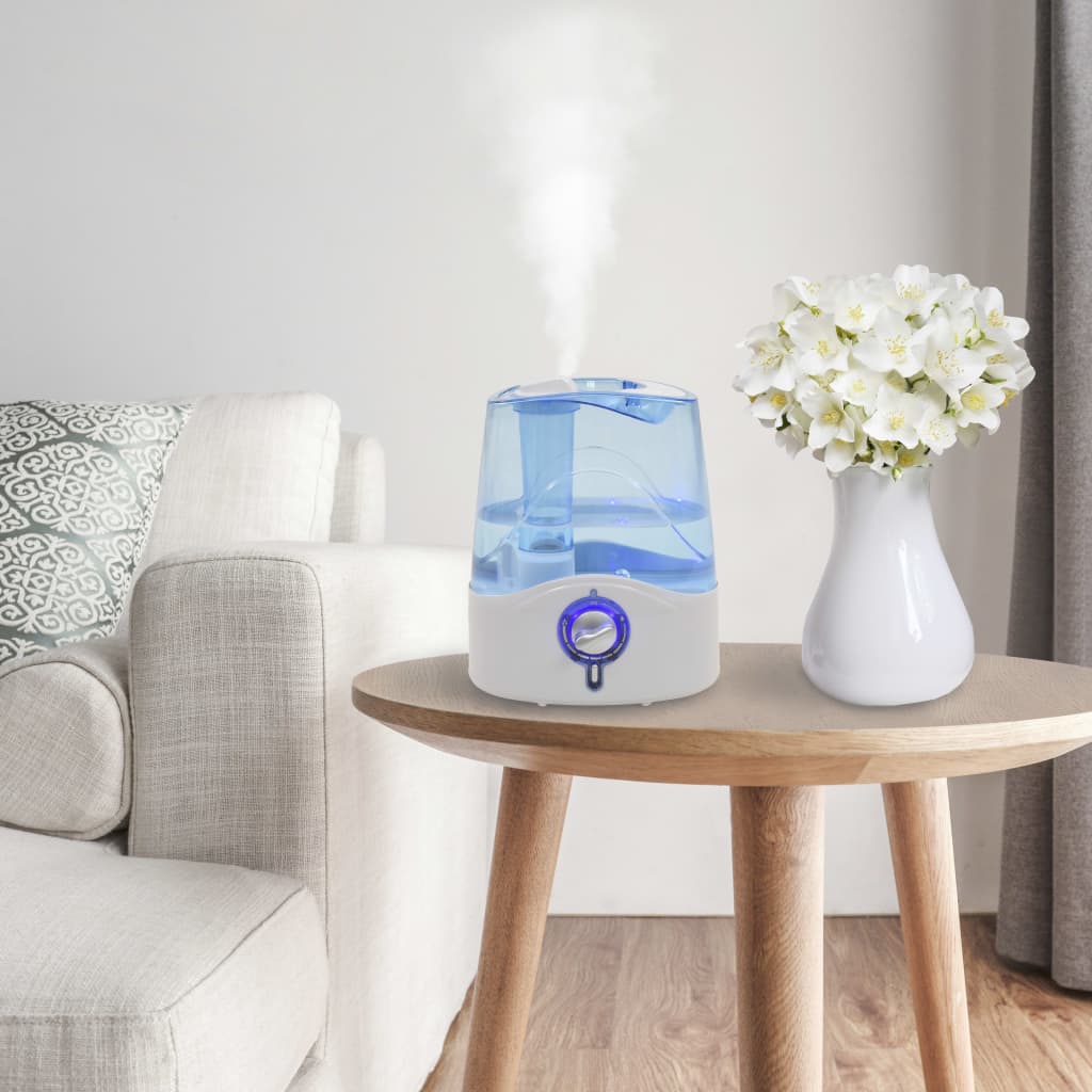 Umidificatore Ultrasuoni Nebbia Fredda Luce Notturna 6L 300Ml/H