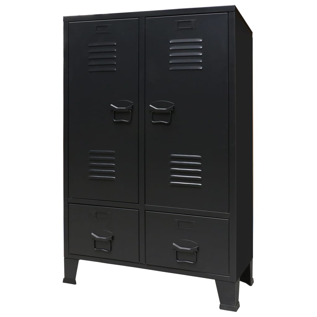 Armadio Industriale 67X35X107 Cm In Acciaio