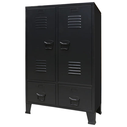 Armadio Industriale 67X35X107 Cm In Acciaio