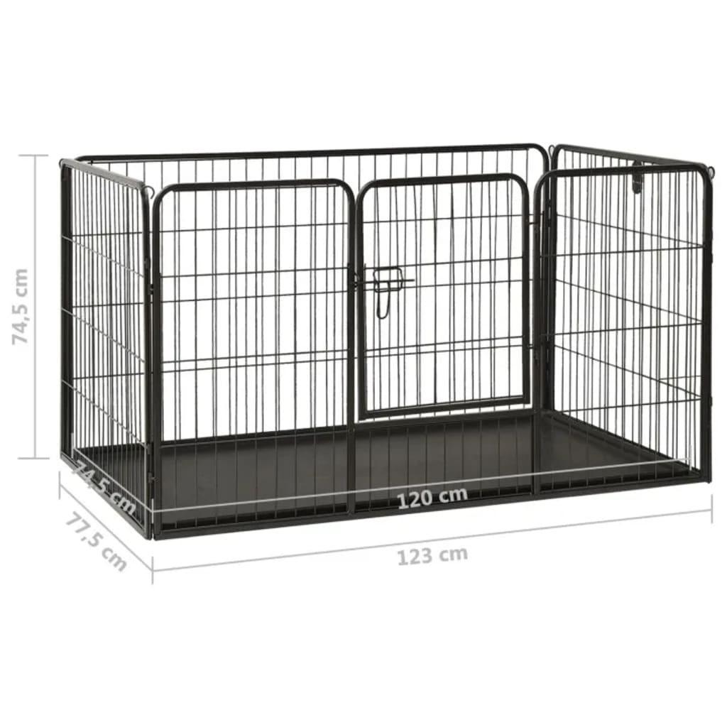 Box Per Cuccioli In Acciaio