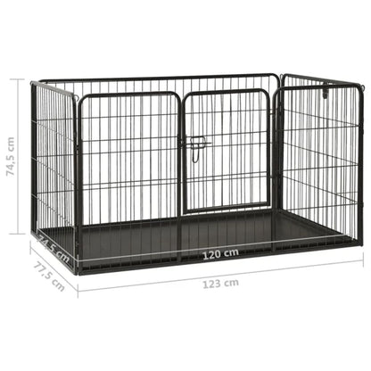 Box Per Cuccioli In Acciaio