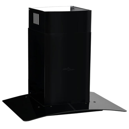 Cappa Aspirante A Muro Acciaio Inox 756 M³/H 60 Cm Nera