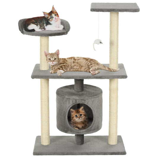 Albero Per Gatti Con Tiragraffi In Sisal