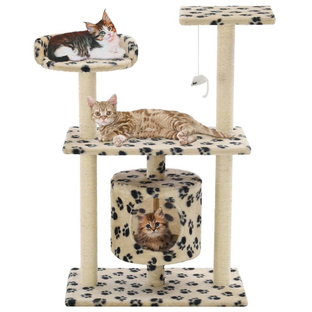 Albero Per Gatti Con Tiragraffi In Sisal