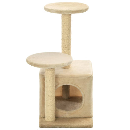 Albero Per Gatti Con Pali Tiragraffi In Sisal