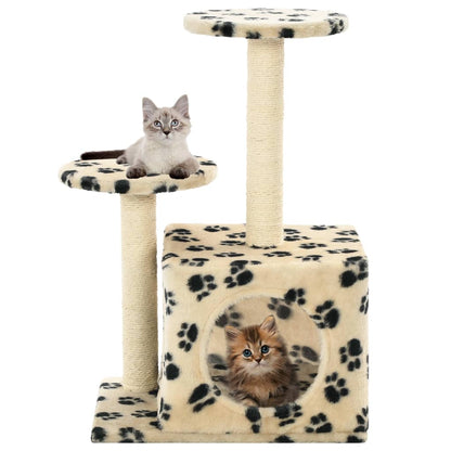 Albero Per Gatti Con Pali Tiragraffi In Sisal
