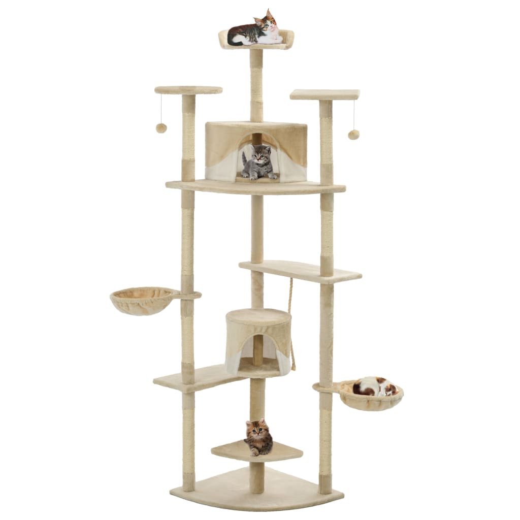 Albero Per Gatti E Tiragraffi In Sisal