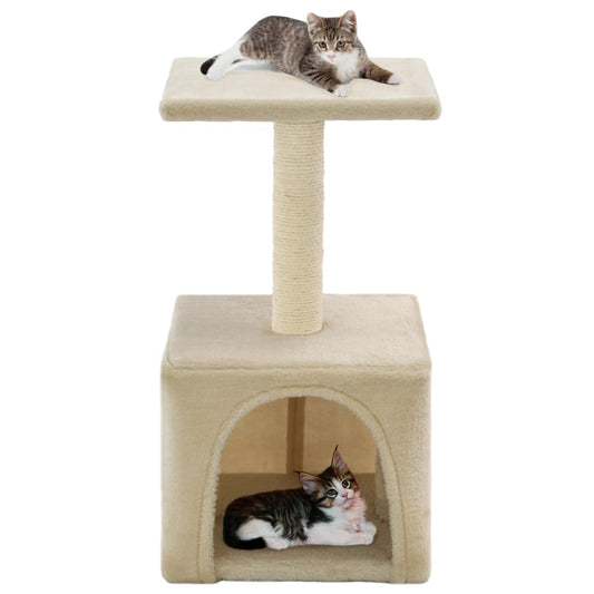 Albero Per Gatti Con Tiragraffi In Sisal