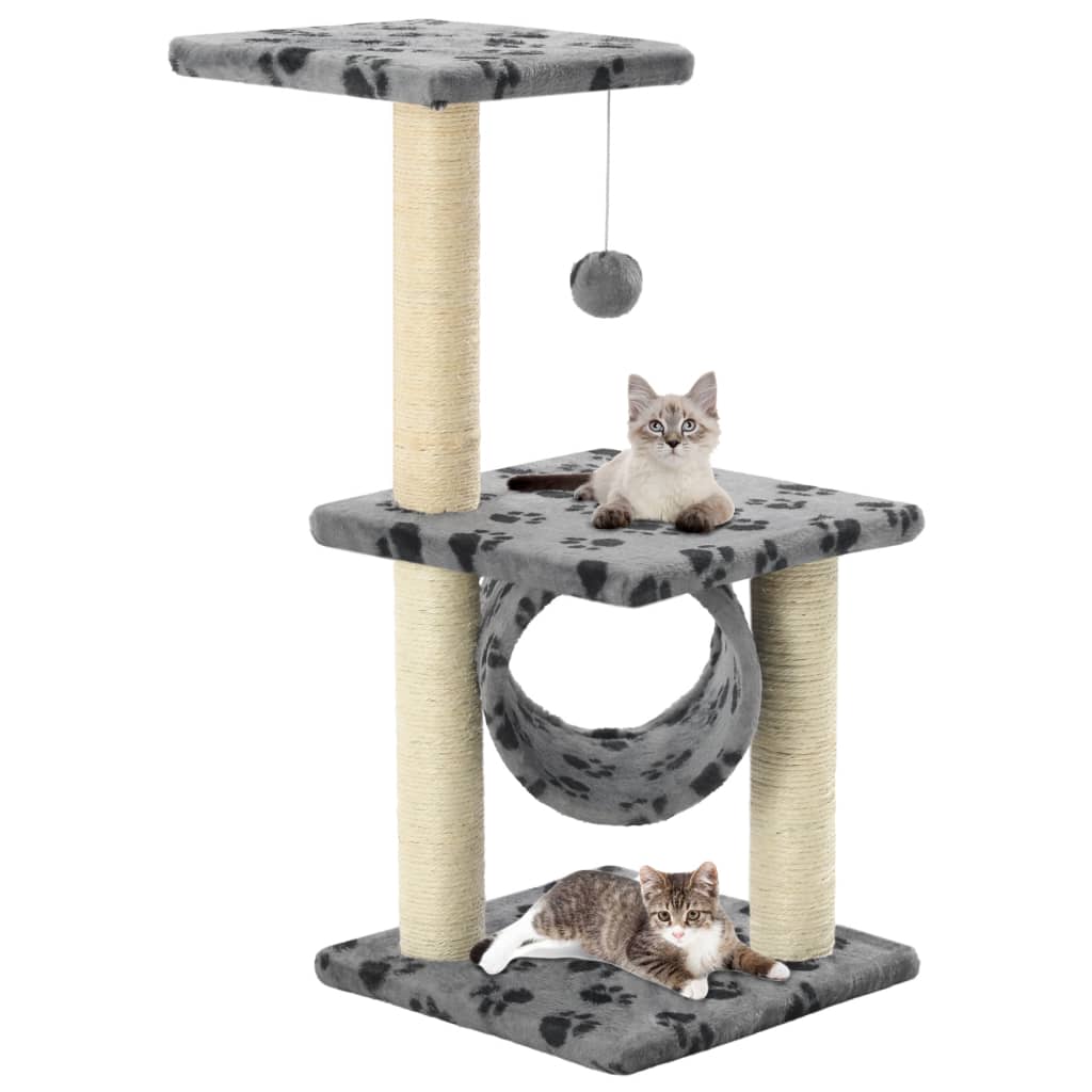 Albero Per Gatti Con Tiragraffi In Sisal