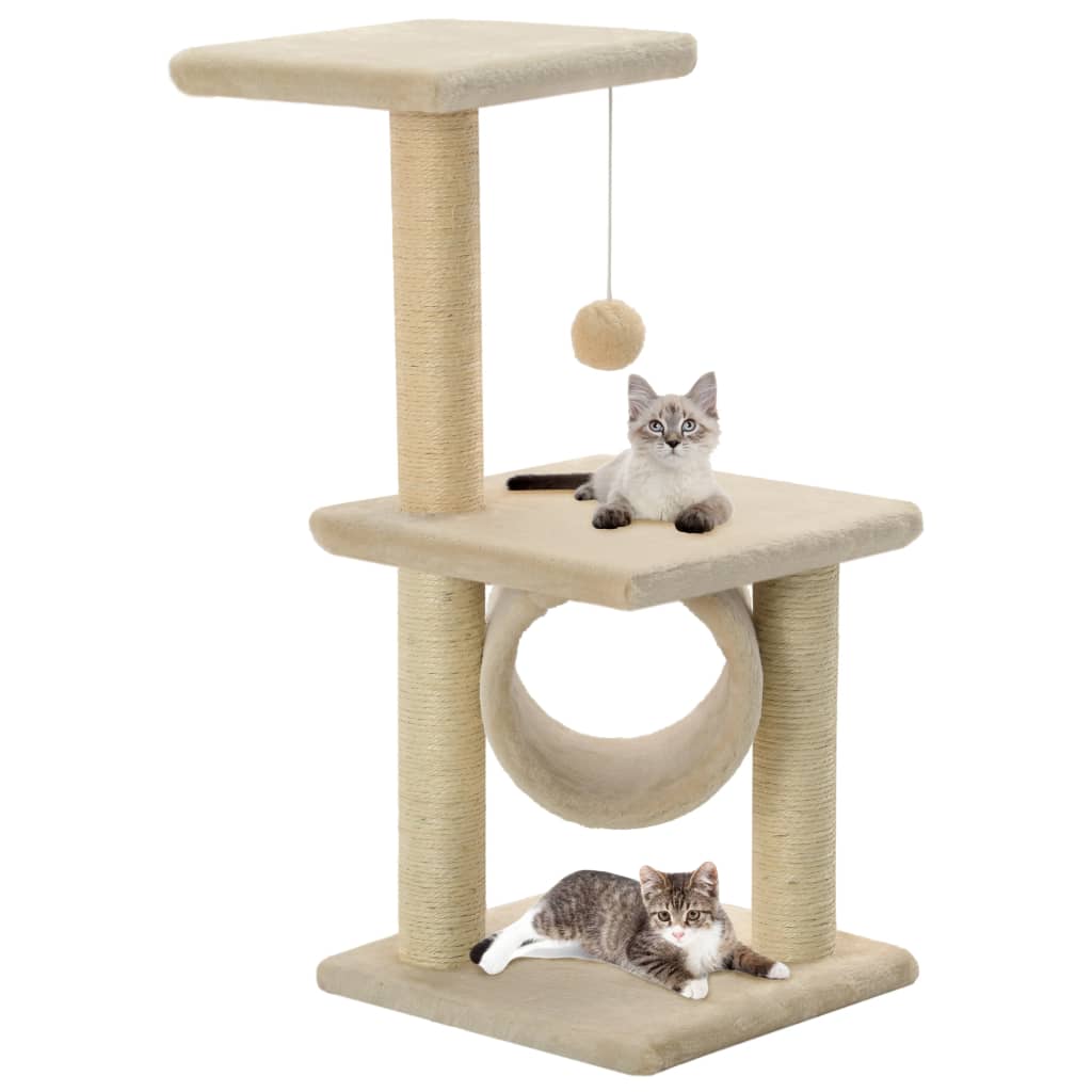 Albero Per Gatti Con Tiragraffi In Sisal