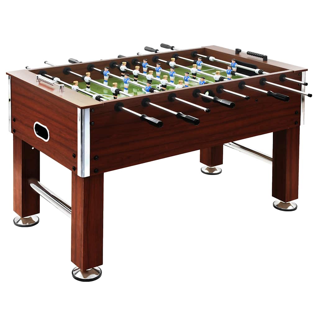 Tavolo Calcio Balilla In Acciaio 140X74,5X87,5 Cm