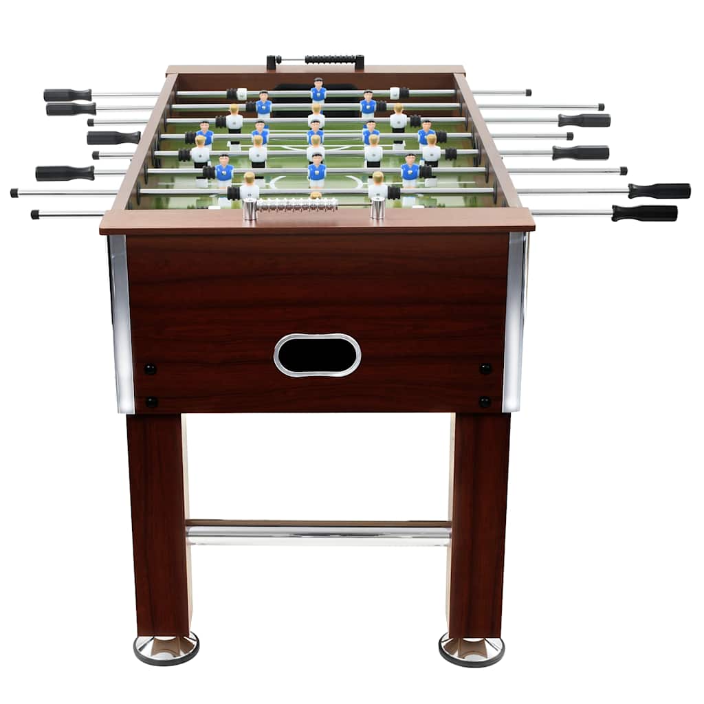 Tavolo Calcio Balilla In Acciaio 140X74,5X87,5 Cm