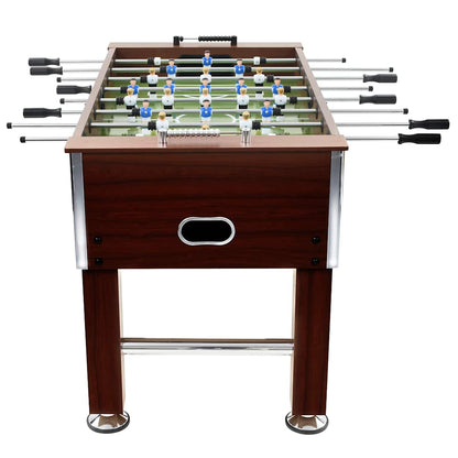 Tavolo Calcio Balilla In Acciaio 140X74,5X87,5 Cm