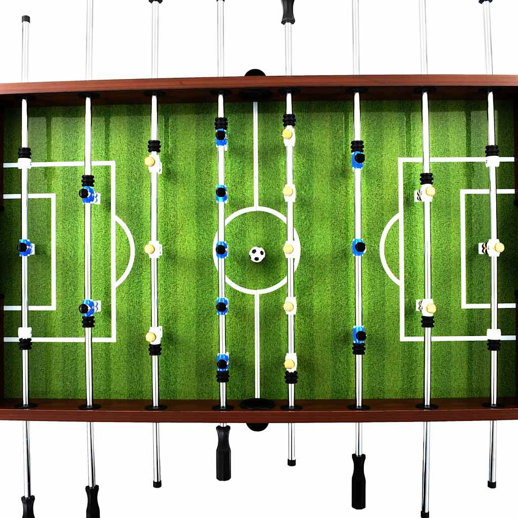 Tavolo Calcio Balilla In Acciaio 140X74,5X87,5 Cm