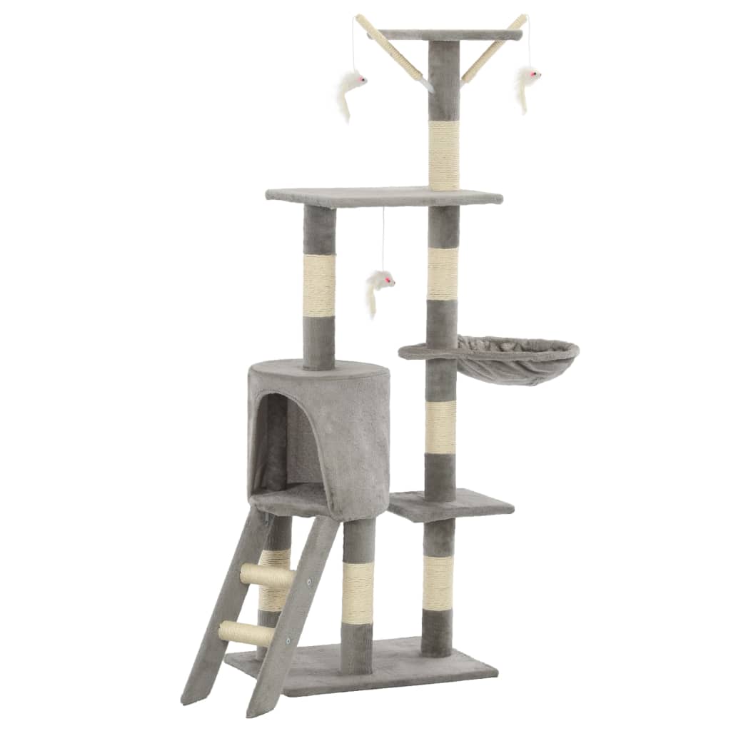 Albero Per Gatti Con Tiragraffi In Sisal 138 Cm