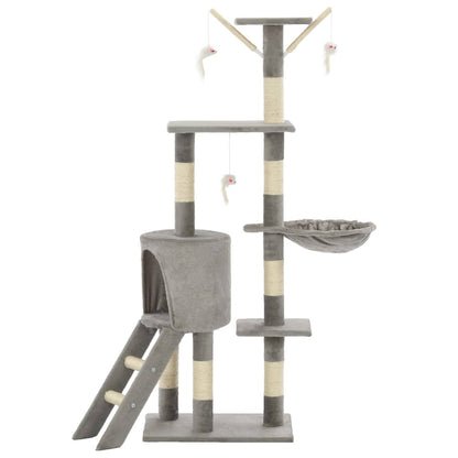 Albero Per Gatti Con Tiragraffi In Sisal 138 Cm