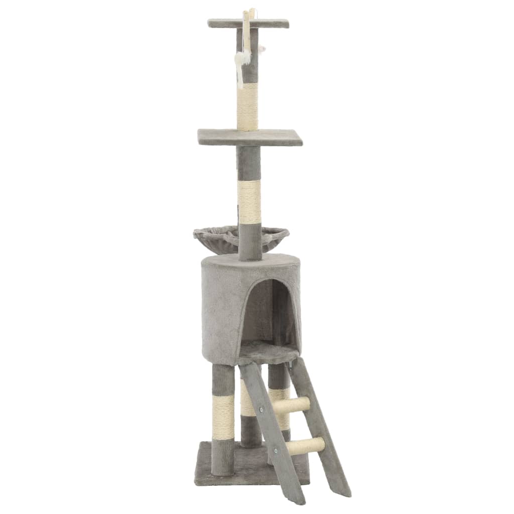 Albero Per Gatti Con Tiragraffi In Sisal 138 Cm