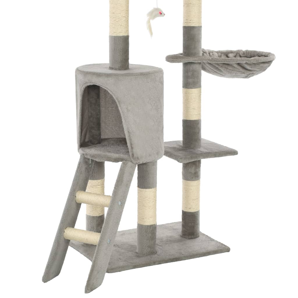 Albero Per Gatti Con Tiragraffi In Sisal 138 Cm
