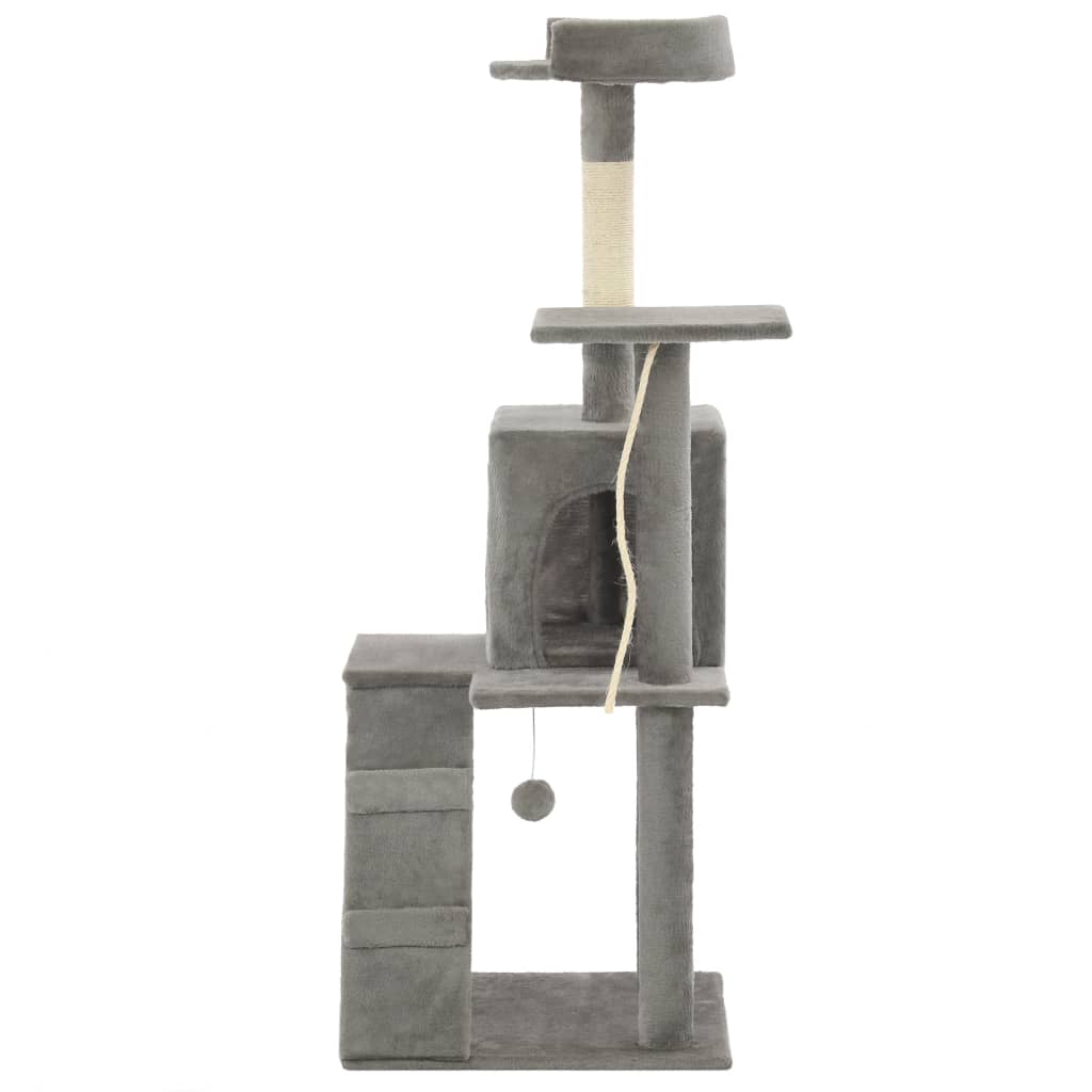 Albero Per Gatti Con Tiragraffi In Sisal 120 Cm