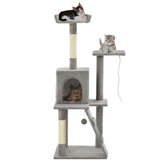 Albero Per Gatti Con Tiragraffi In Sisal 120 Cm