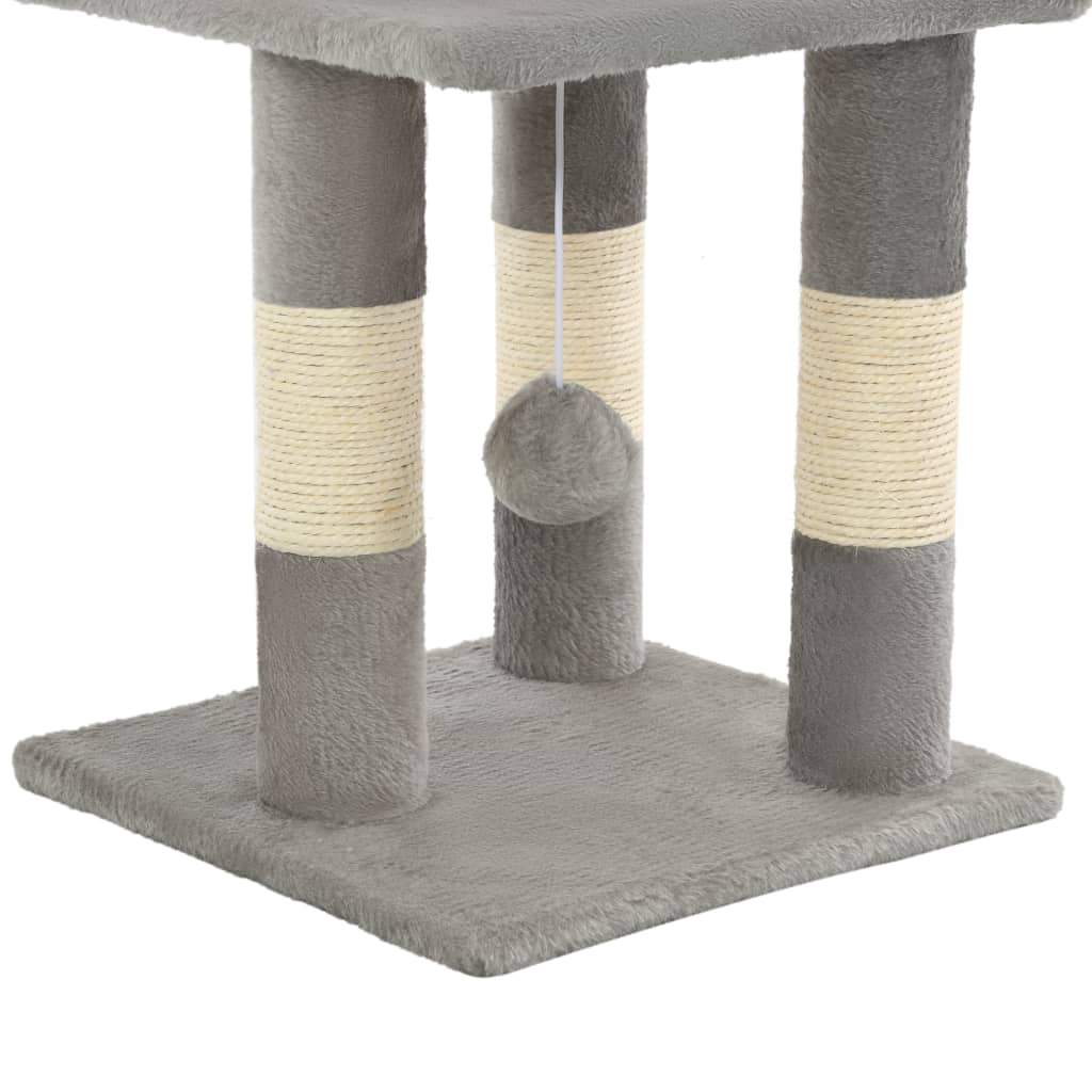 Albero Per Gatti Con Tiragraffi In Sisal 65 Cm