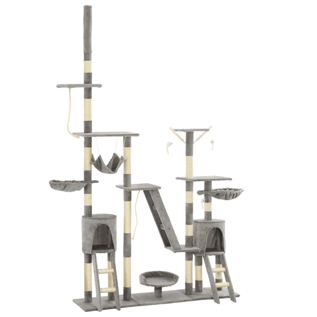 Albero Per Gatti Con Tiragraffi In Sisal 230-250 Cm