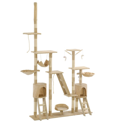 Albero Per Gatti Con Tiragraffi In Sisal 230-250 Cm