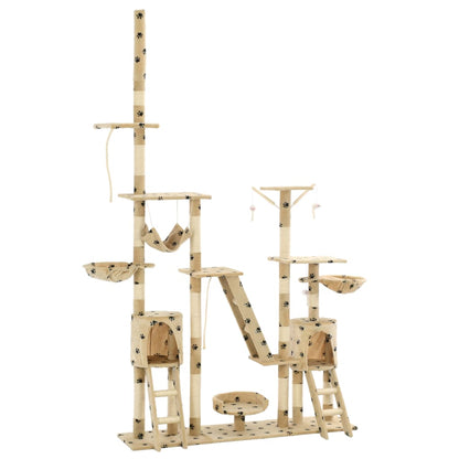 Albero Per Gatti Con Tiragraffi In Sisal 230-250 Cm
