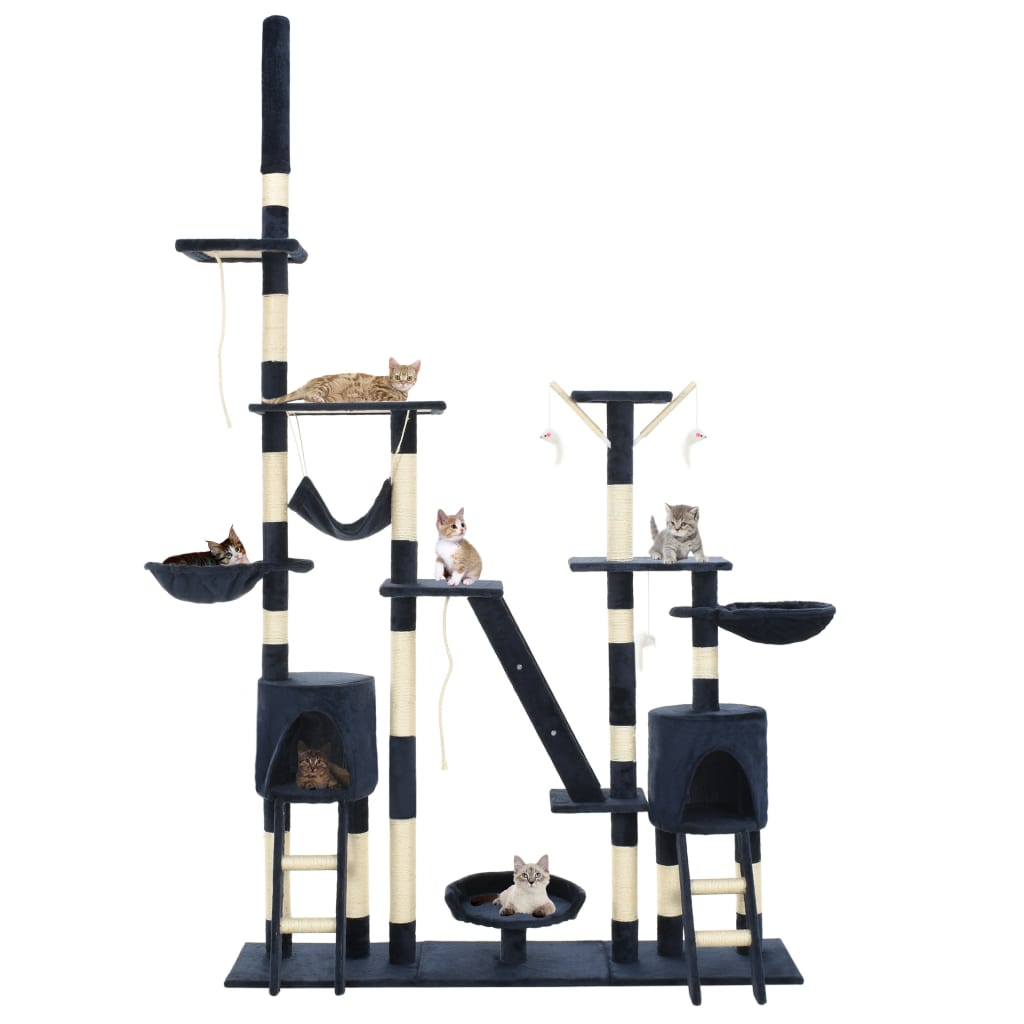 Albero Per Gatti Con Tiragraffi In Sisal 230-250 Cm