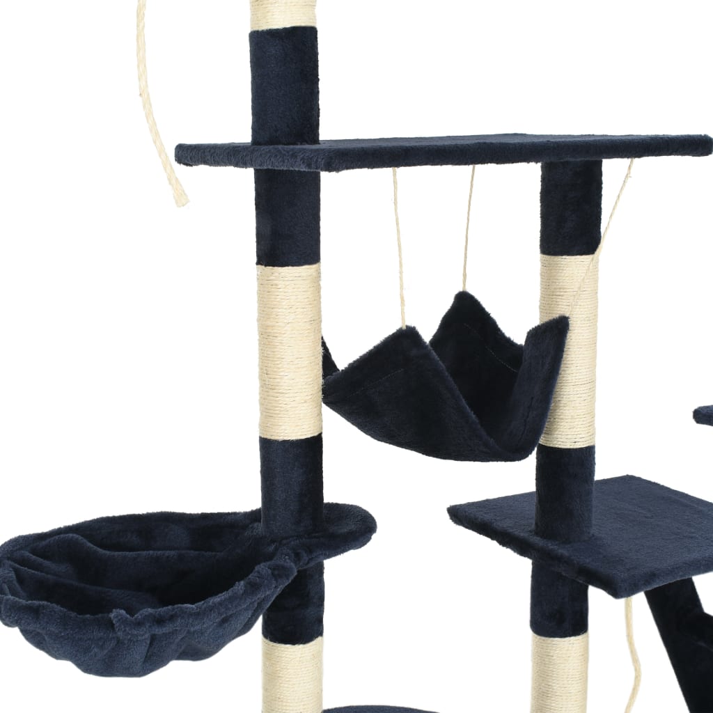 Albero Per Gatti Con Tiragraffi In Sisal 230-250 Cm