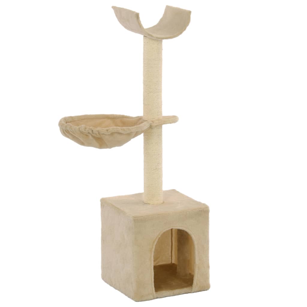 Albero Per Gatti Con Tiragraffi In Sisal 105 Cm