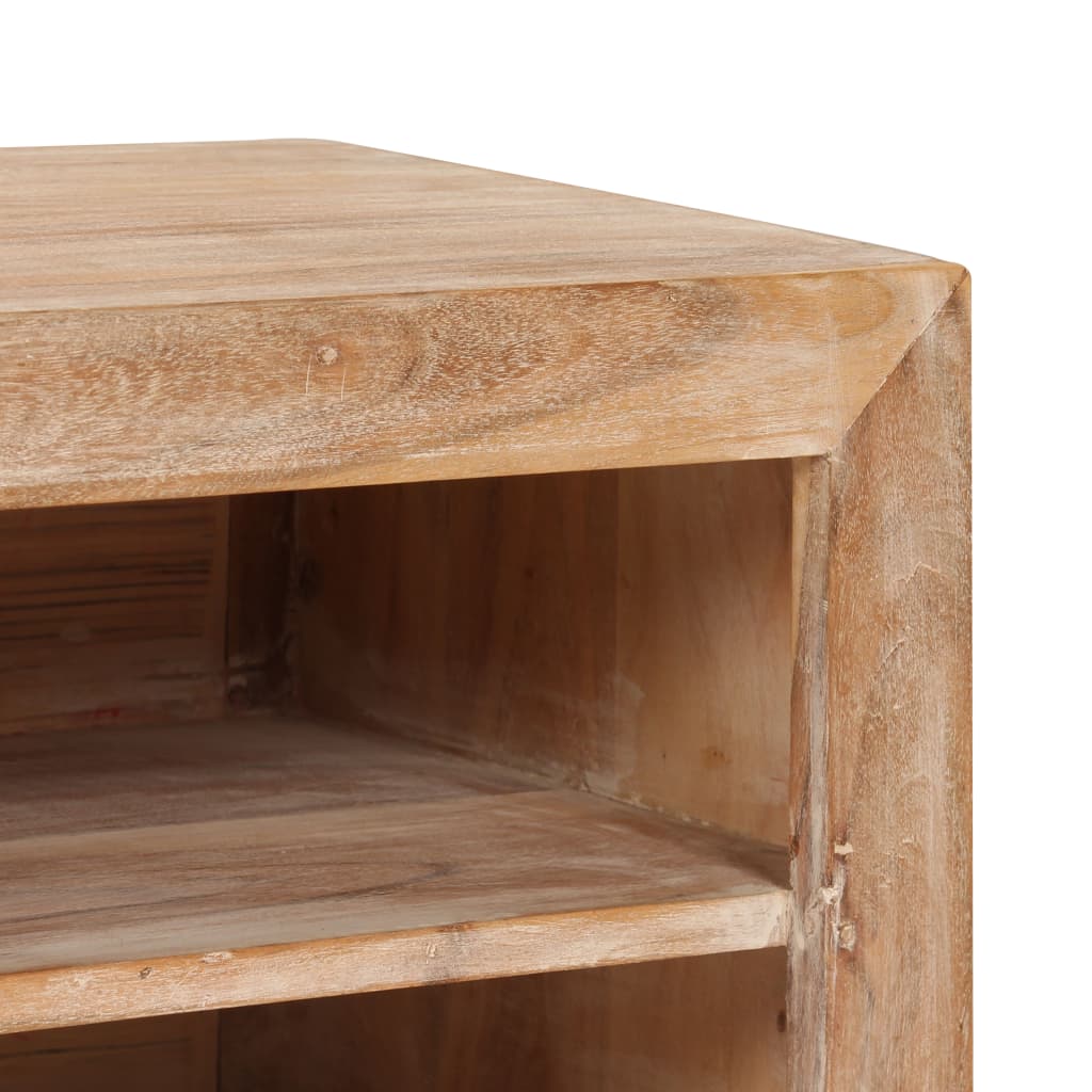 Mobile Porta Tv In Legno Di Acacia 120X30X40Cm