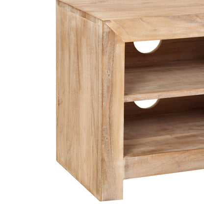 Mobile Porta Tv In Legno Di Acacia 120X30X40Cm