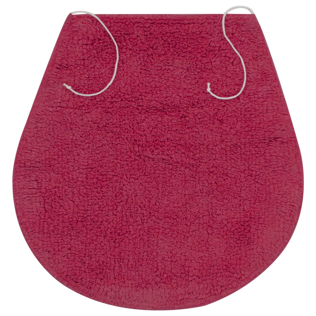 Set Tappetini Per Bagno 3 Pz In Tessuto