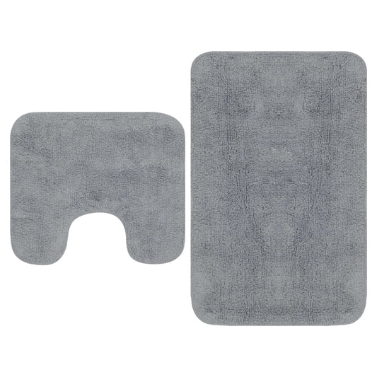 Set Tappetini Per Bagno 2 Pz In Tessuto