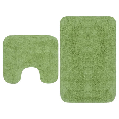 Set Tappetini Per Bagno 2 Pz In Tessuto