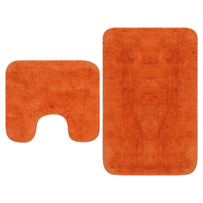 Set Tappetini Per Bagno 2 Pz In Tessuto