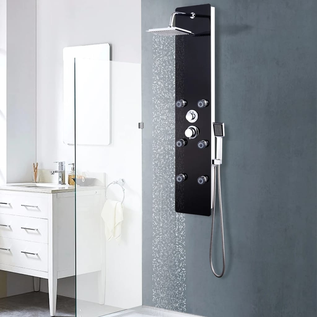 Pannello Doccia In Vetro 25X44,6X130 Cm