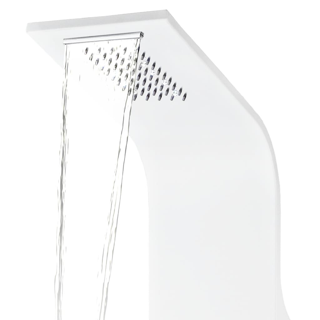 Pannello Doccia In Alluminio 20X44X130 Cm