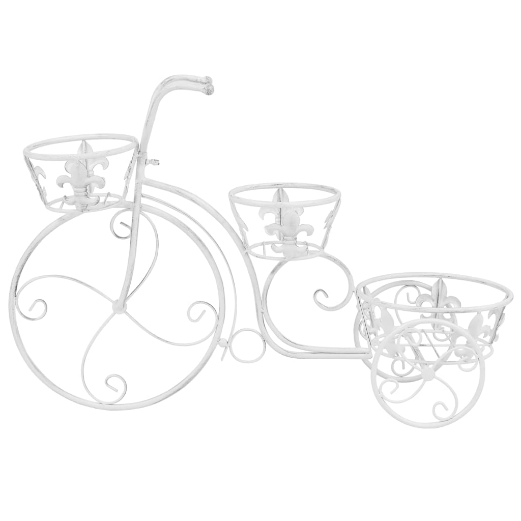 Piedistallo Per Piante A Forma Di Bici In Stile Vintage Metallo