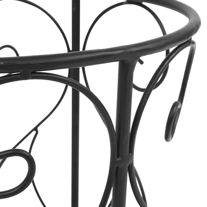 Portaombrelli Stile Vintage Metallo 26X46 Cm Nero