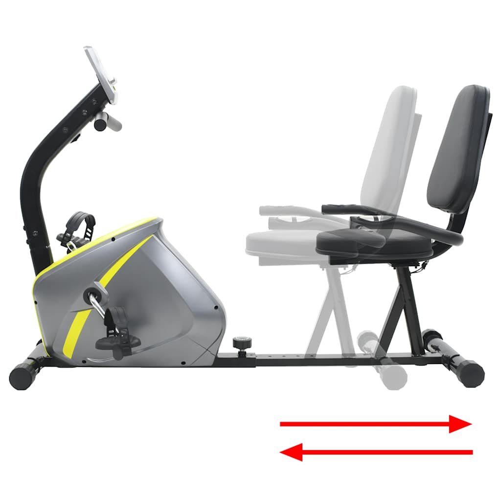Cyclette Reclinata Magnetica Con Misurazione Del Polso