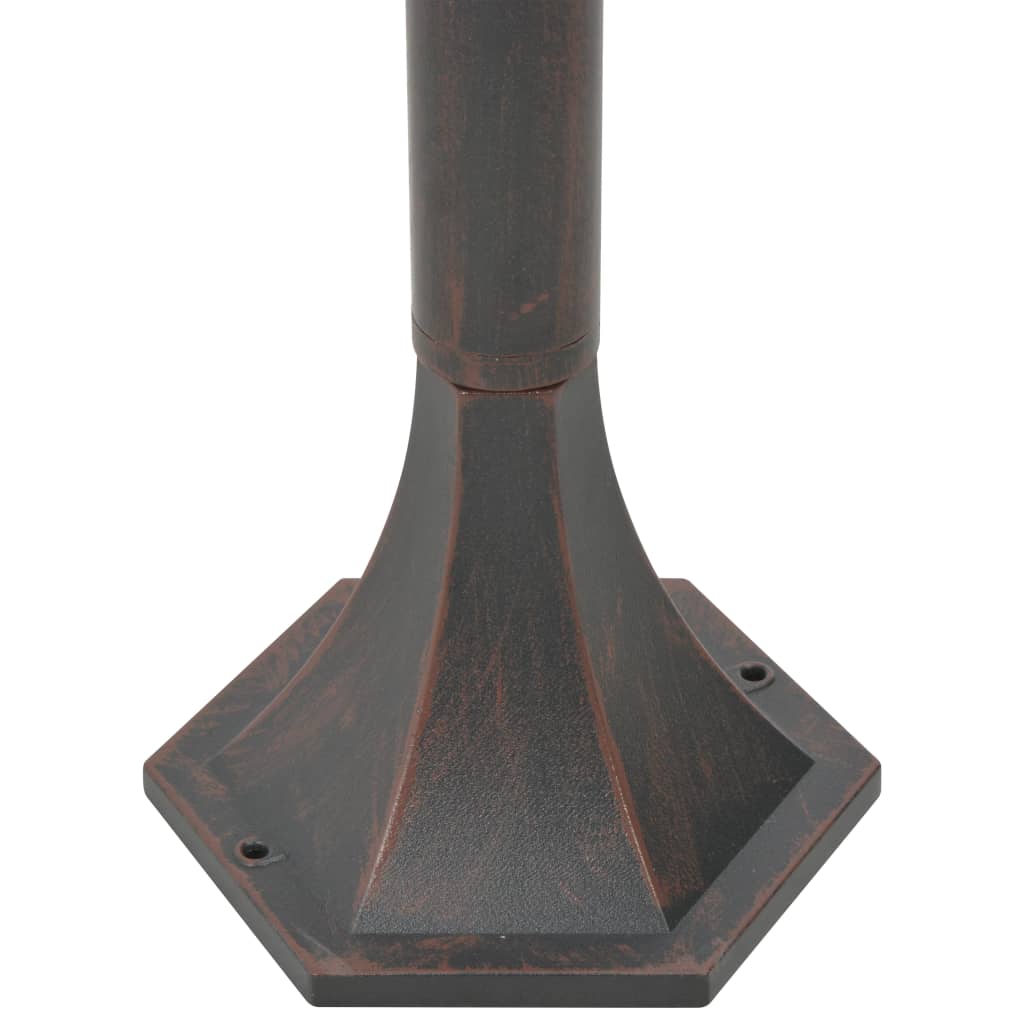 Lampioni Da Giardino 6Pz E27 110 Cm Alluminio