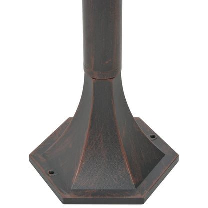 Lampioni Da Giardino 6Pz E27 110 Cm Alluminio