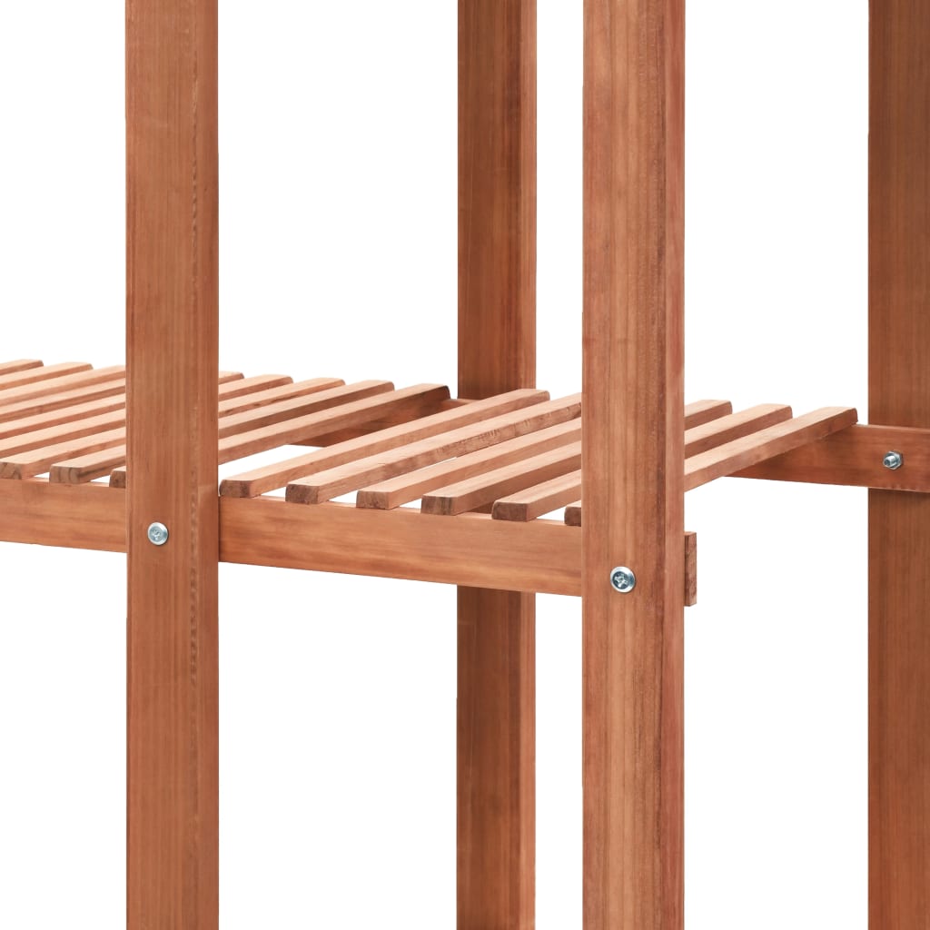Piedistallo Per Piante In Legno Di Cedro 86X36X139 Cm